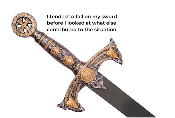 Fall on my sword