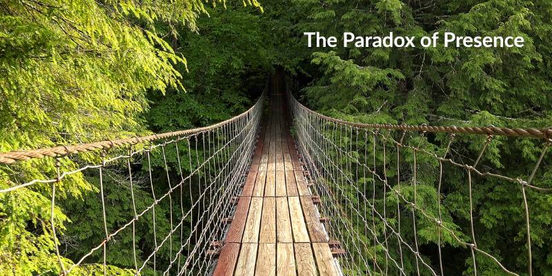 The paradox of presence