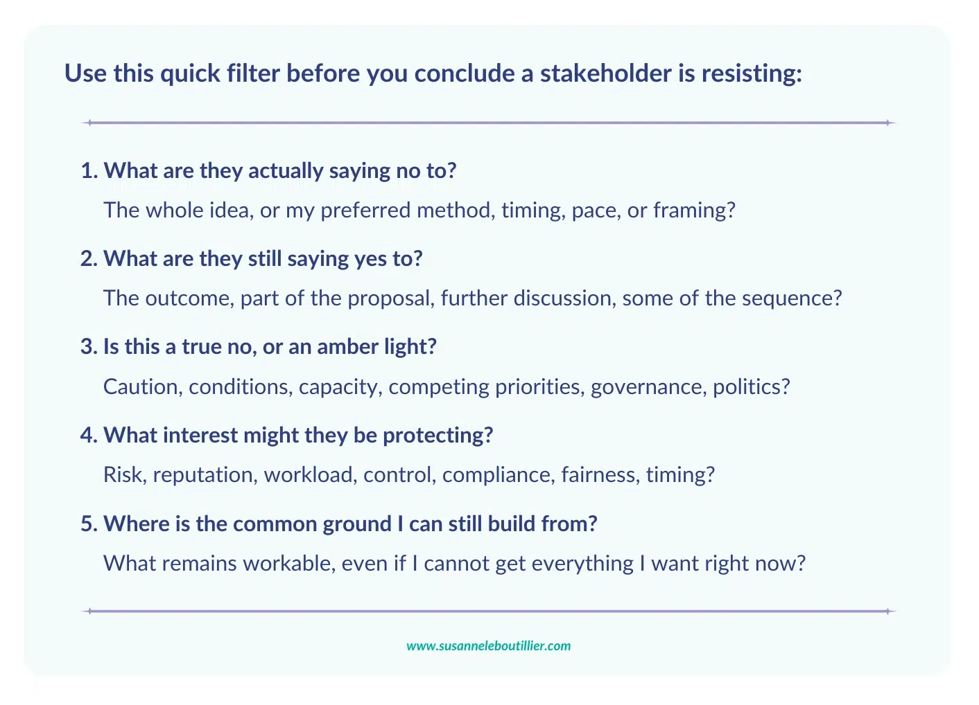 Not getting your way is not the same as being blocked