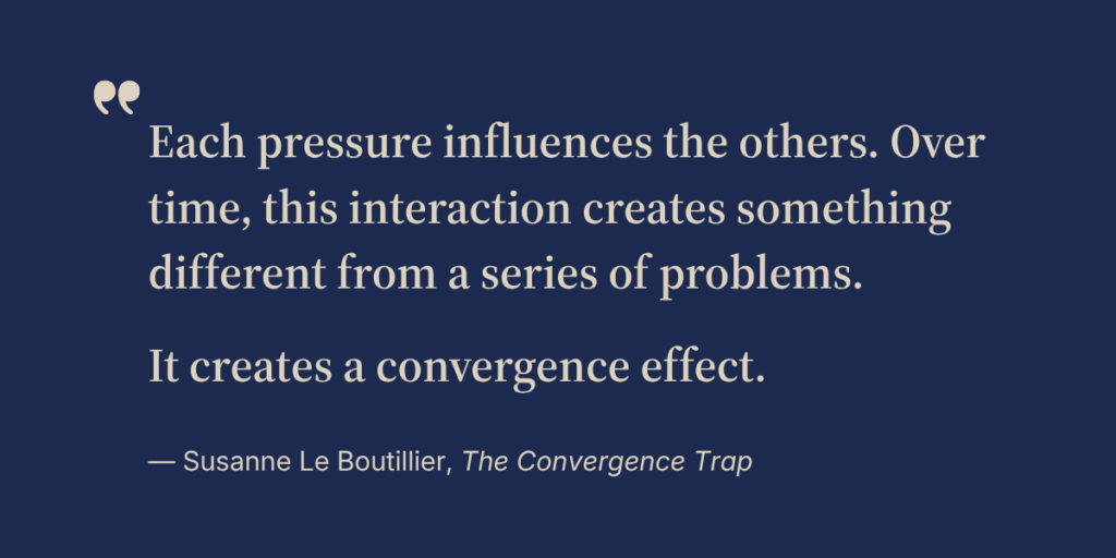 Susanne Le Boutillier, The Convergence Trap
