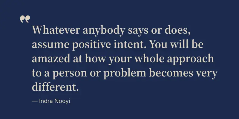 Indra Nooyi Quote